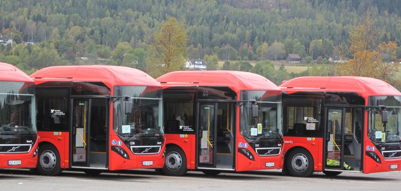 Hybrydy z Wrocławia do Norwegii - fot. Volvo Buses