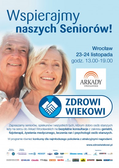 „Zdrowi Wiekowi” - bezpłatne konsultacje lekarskie - mat. prasowe