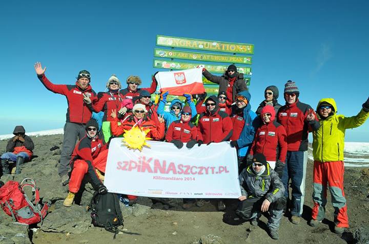 Pacjenci zdobyli szczyt Kilimandżaro - fot. Facebook
