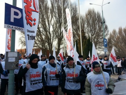 Zgorzelec: Protest pod Famago - 1