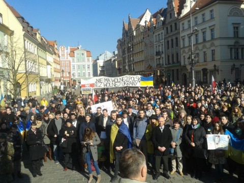 Wrocław solidarny z Ukrainą - 1