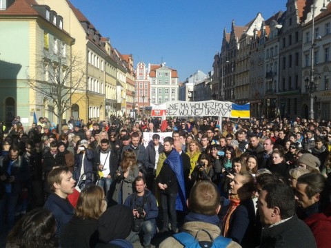 Wrocław solidarny z Ukrainą - 2