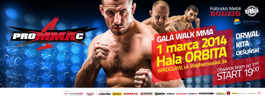 Najwięksi fighterzy MMA w hali Orbita we Wrocławiu - 2