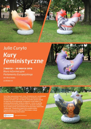 „Kury feministyczne” Julii Curyło - fot. mat. prasowe