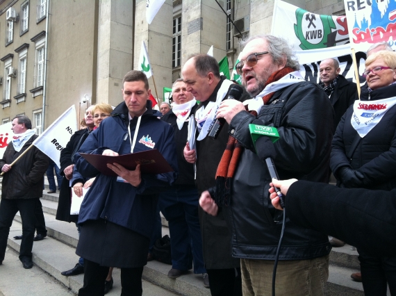 Protest  dziennikarzy TVP Wrocław - 3