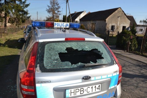Wpadł w szał, policja użyła broni - 1