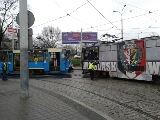 Zderzyły się tramwaje linii 7 i 71 - fot. Przemysław Gałecki