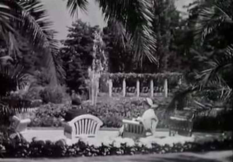 Pałac w Kamieńcu w latach 30. - Pałac w Kamieńcu Ząbkowickim w latach 30. (fot. YouTube)
