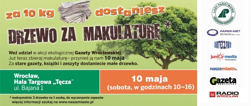 Drzewko za makulaturę -
