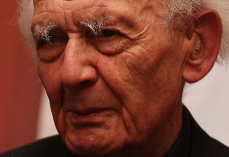 Kara za obrazę prof. Baumana - Na zdjęciu Zygmunt Bauman (fot. Michał Nadolski/Wikipedia)