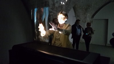 Wyświetlają obrazy na parze wodnej - 4