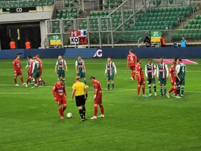 Śląsk zremisował w piłkarskiej ekstraklasie z Podbeskidziem 0:0 - 4