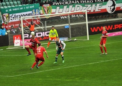 Śląsk zremisował w piłkarskiej ekstraklasie z Podbeskidziem 0:0 - 5