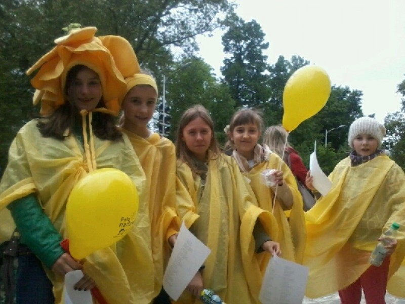Żółty Marsz dla nieuleczalnie chorych - fot. Przemek Gałecki