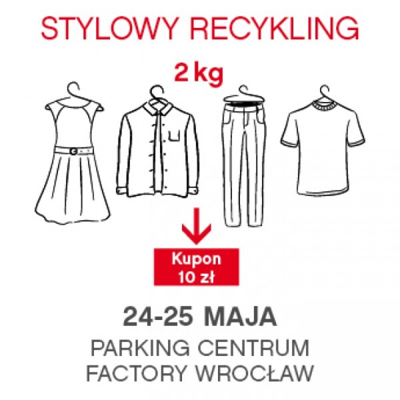 Nietypowa zbiórka odzieży w Factory Wrocław - 