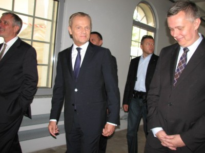Donald Tusk w Wałbrzychu - 0