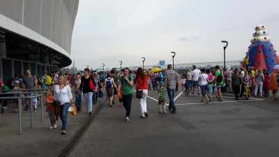 Przedszkolaki na trybunach - 0