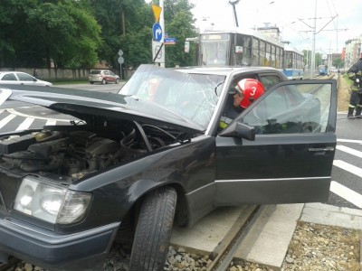 Zderzenie tramwaju z merdecesem - 3