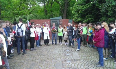 Uczniowie w marszu Święta Wolności - 2