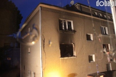 Nocna eksplozja i ewakuacja w Dzierżoniowie (WIDEO)