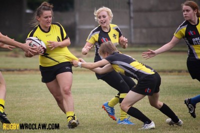 Rugby we Wrocławiu. Grają i panowie i panie - 7