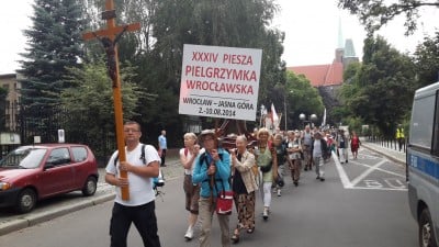 Wrocławska pielgrzymka już w drodze (ZDJĘCIA) - 21