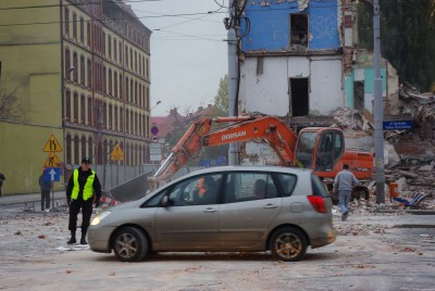Komunikacyjny paraliż w centrum Wrocławia (Zobacz) - 4