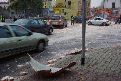 Komunikacyjny paraliż w centrum Wrocławia (Zobacz) - 6