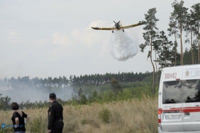 Las w ogniu. 30 jednostek i samoloty w akcji (ZDJĘCIA) - 3