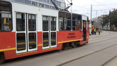Udało się! Pojechały tramwaje po ul. Curie-Skłodowskiej (ZDJĘCIA) - 0