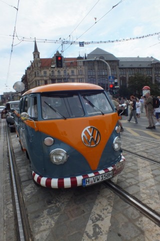 Zlot zabytkowych aut we Wrocławiu - 29