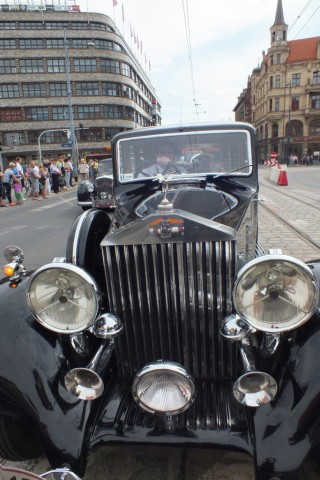 Zlot zabytkowych aut we Wrocławiu - 30