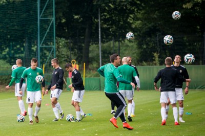 Śląsk Wrocław trenuje przed meczem z liderem (ZDJĘCIA) - 9