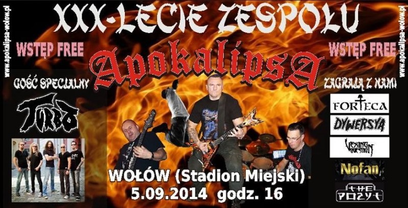Jubileusz zespołu Apokalipsa (KONCERT) - mat. prasowe