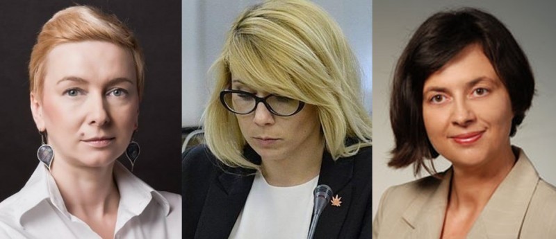 Kobieta prezydentem Wrocławia? Mogą być trzy kandydatki - Od lewej: Mirosława Stachowiak Różecka, Anna Kubica, Aldona Wiktorska - Święcka