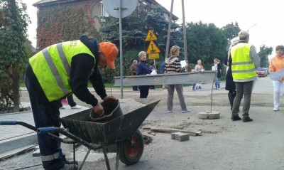 Protest mieszkańców wrocławskiego Zakrzowa (FOTO) - 6
