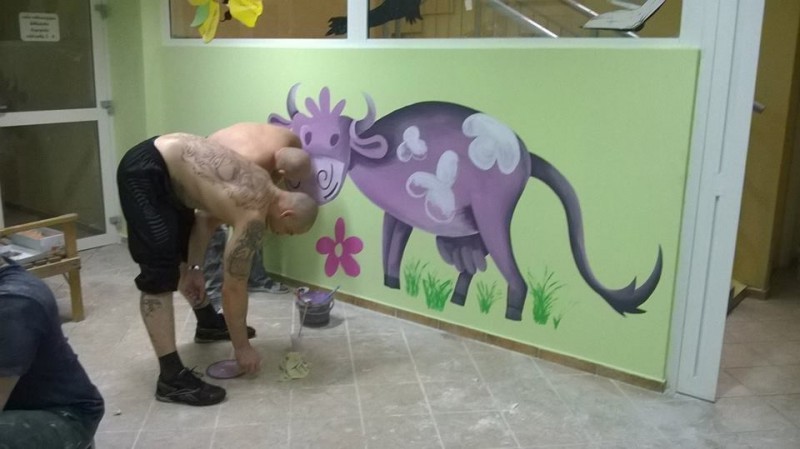 Opuścili więzienne mury, by malować dla dzieci (ZDJĘCIA) - fot. materiały prasowe