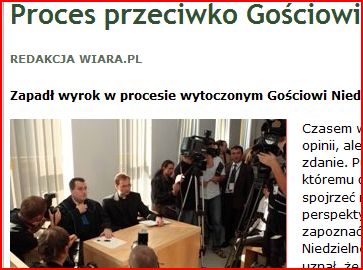 "Gość Niedzielny" przegrał z Alicją Tysiąc (Komentarz) - www.info.wiara.pl