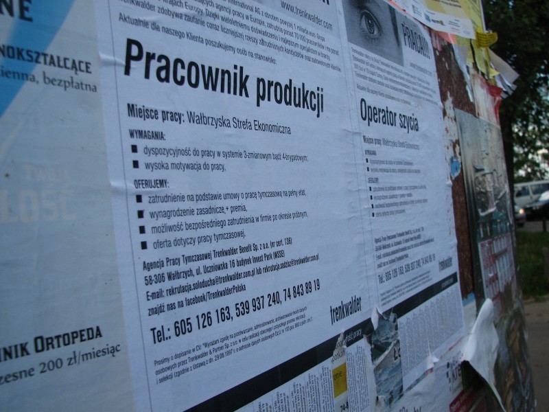 WAŁBRZYCH: Bezrobocie najniższe w historii! - fot. Michał Wyszowski (Radio Wrocław)
