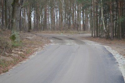 Burmistrz otworzył kawałek drogi. Ze wsi do lasu - 7