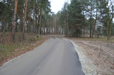 Burmistrz otworzył kawałek drogi. Ze wsi do lasu - 8