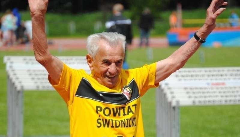 Stanisław Kowalski ma 104 lata i pobił aż dwa rekordy świata! - fot. Gregor Niegowski/Radio Wrocław