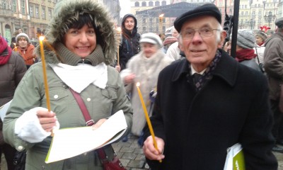 Wielkie kolędowanie na wrocławskim Rynku - 1