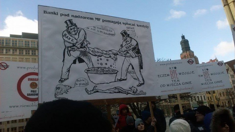 "Koniec z LiCHFą" - skandowali frankowicze (FOTO) - fot. Agata Wojciechowska