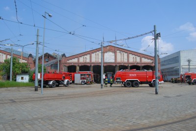 Wrocław - pożar w zajezdni tramwajowej (Zdjęcia) - 2