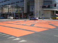 Pomarańczowe skrzyżowania we Wrocławiu - Fot. Urzad Miasta Wrocław