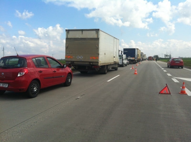 Dziewięć osób rannych po wypadku busa na autostradzie A4 - Zdjęcie ilustracyjne (fot. www.prw.pl)