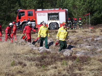 Strażacy podpalili 5,5 hektara wrzosowisk (ZDJĘCIA) - 10
