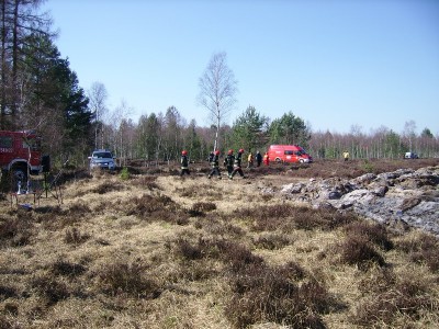 Strażacy podpalili 5,5 hektara wrzosowisk (ZDJĘCIA) - 5