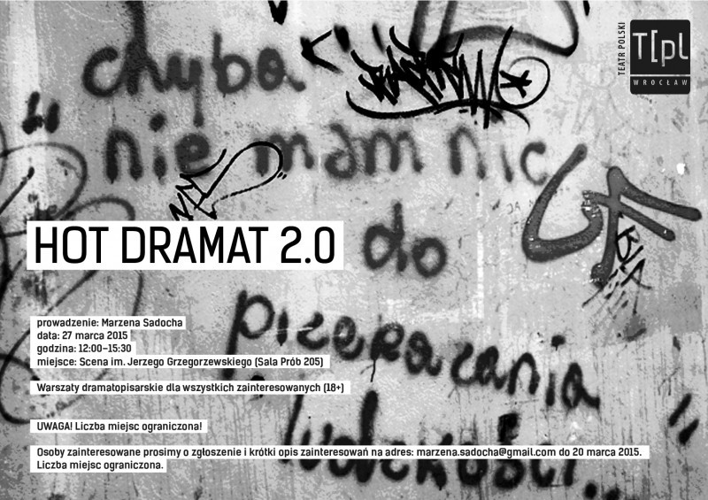 Dni Teatru w Teatrze Polskim - www.teatrpolski.wroc.pl